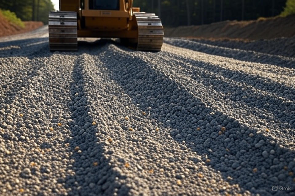 Driveway grading